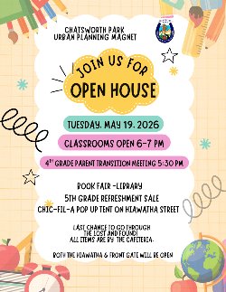 CPUPM Open House Flyer: 05.19.2026 From 5:30pm - 7:00pm